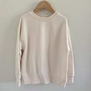 Zara Kids light Cream Long Sleeve Top